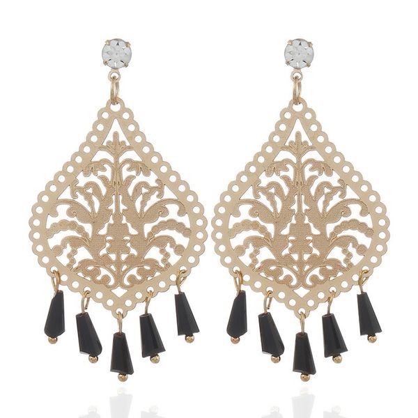 european and american fashion computer slice earrings explosive temperament water drop earrings, Golden
european and american fashion computer slice earrings explosive temperament water drop earrings, Golden