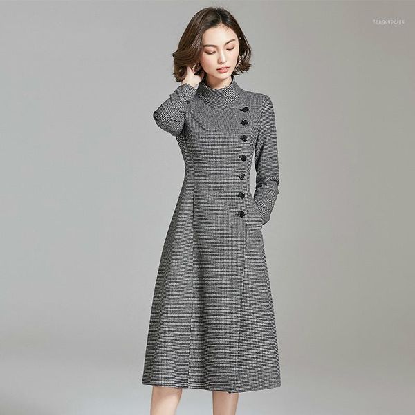 long wool coat windbreaker female jacket autumn winter coat women clothes 2020 korean vintage women abrigo mujer zt24351, Black
long wool coat windbreaker female jacket autumn winter coat women clothes 2020 korean vintage women abrigo mujer zt24351, Black
