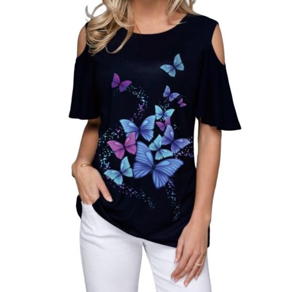 женские лето 2020 футболка повседневная короткая рукава tops tees sexy off butterfly print футболка o-шеи плюс размер 5xl рубашки, White
женские лето 2020 футболка повседневная короткая рукава tops tees sexy off butterfly print футболка o-шеи плюс размер 5xl рубашки, White