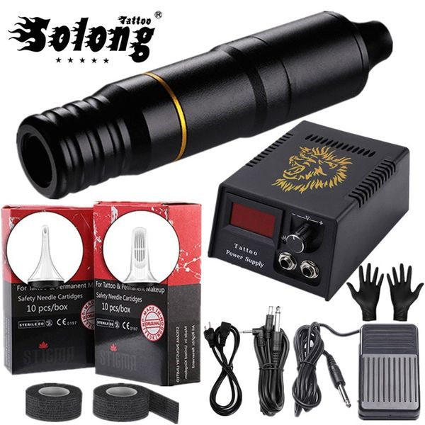 motor tattoo kit professional tattoo rotary pen machine set permanent makeup cartridge needle tattoo body art 0518
motor tattoo kit professional tattoo rotary pen machine set permanent makeup cartridge needle tattoo body art 0518