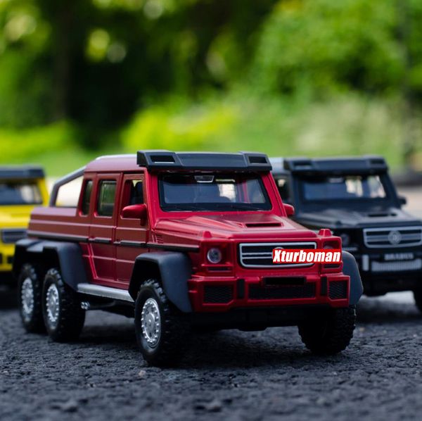 1:32 scale wheels diecast car benz brab g63 6x6 pickup truck metal model with light sound pull back vehicle toy collection q1217
1:32 scale wheels diecast car benz brab g63 6x6 pickup truck metal model with light sound pull back vehicle toy collection q1217