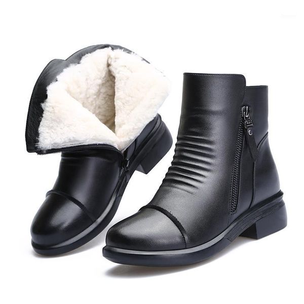 zxryxgs brand boots black low-heeled warm wool comfortable snow boots 2020 new winter shoes genuine leather women1
zxryxgs brand boots black low-heeled warm wool comfortable snow boots 2020 new winter shoes genuine leather women1