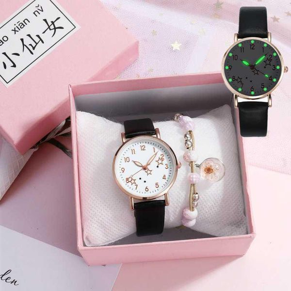 wristwatches luminous women set bracelet watches fashion simple ladies wrist casual leather strap quartz watch clock montre femme1, Slivery;brown
wristwatches luminous women set bracelet watches fashion simple ladies wrist casual leather strap quartz watch clock montre femme1, Slivery;brown