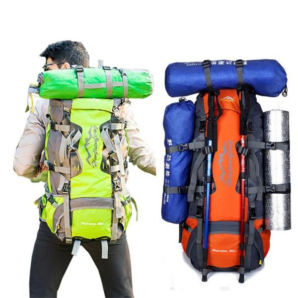 80l waterproof sports tactical camping hiking backpack luggage rucksack bag large big size mochila dropship#0430
80l waterproof sports tactical camping hiking backpack luggage rucksack bag large big size mochila dropship#0430