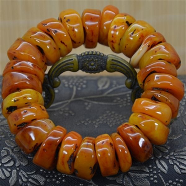 baltic old natural resin stone women&men bracelet vintage style classic jewelry cx200613, Golden;silver
baltic old natural resin stone women&men bracelet vintage style classic jewelry cx200613, Golden;silver