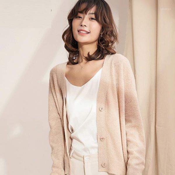 wool sweater women's knitted jacket 2020 autumn new korean version of thin knitted short jacket, White
wool sweater women's knitted jacket 2020 autumn new korean version of thin knitted short jacket, White