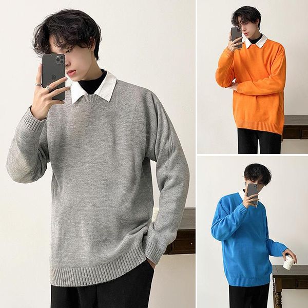 winter high-quality sweater men's warm fashion casual knitted pullover men wild loose korean o-neck sweater mens clothes -2xl, White;black
winter high-quality sweater men's warm fashion casual knitted pullover men wild loose korean o-neck sweater mens clothes -2xl, White;black