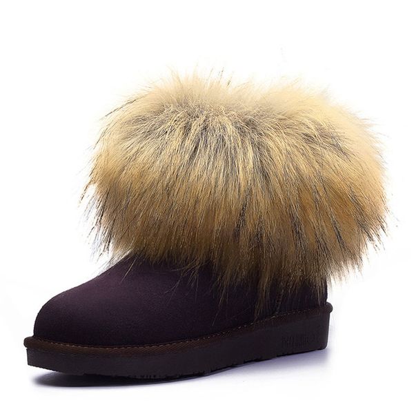 winter women's ankle boots winter womens fox fur wedges shoes in australian style female boots. xdx-072, Black
winter women's ankle boots winter womens fox fur wedges shoes in australian style female boots. xdx-072, Black