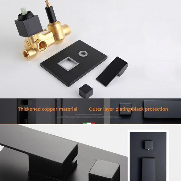 black bathroom shower 12 rainfall shower head waterfall tub concealed waterfall shower diverter mixer handheld set wmtatb mywjqq
black bathroom shower 12 rainfall shower head waterfall tub concealed waterfall shower diverter mixer handheld set wmtatb mywjqq