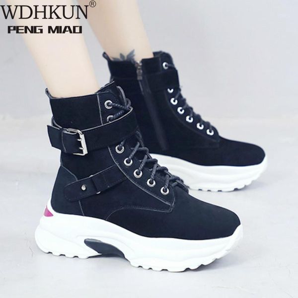 boots women's ankle 2021 autumn and winter with thick platform for women shoes high wild plus velvet1, Black
boots women's ankle 2021 autumn and winter with thick platform for women shoes high wild plus velvet1, Black