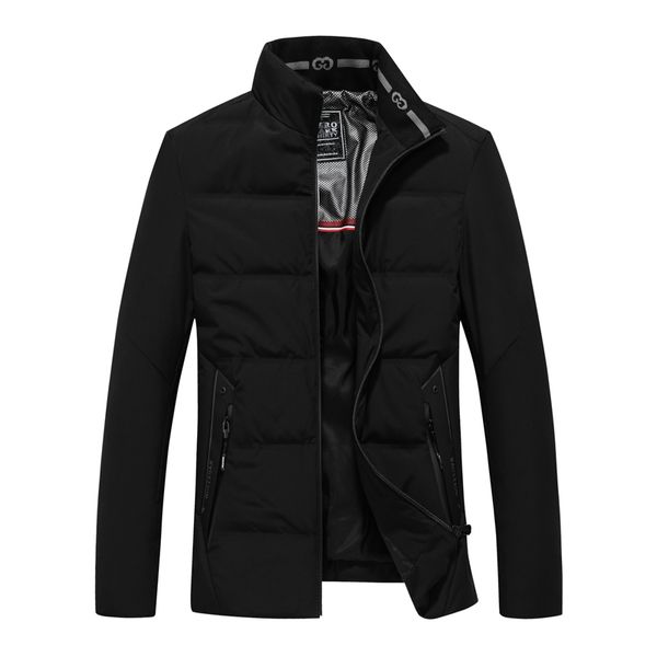 customized new down jacket men's hooded mid-length fashion casual down jacket middle-aged cold warm jacket, Black
customized new down jacket men's hooded mid-length fashion casual down jacket middle-aged cold warm jacket, Black