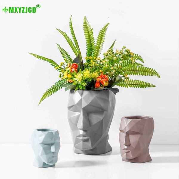 ceramic human face vase home deskdecor flower arrangement container office large flower pot decoration handmade art
ceramic human face vase home deskdecor flower arrangement container office large flower pot decoration handmade art