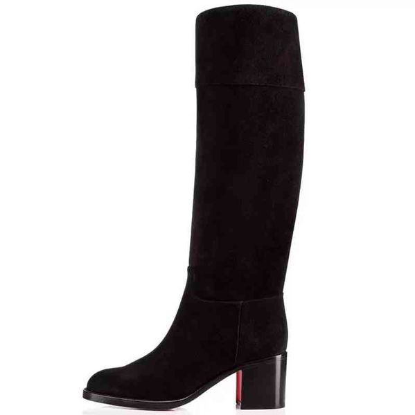 women famous winter red bottom boot karitubes black calf leather tall boots chunky heels over knee booty round toe party wedding dress eu43
women famous winter red bottom boot karitubes black calf leather tall boots chunky heels over knee booty round toe party wedding dress eu43