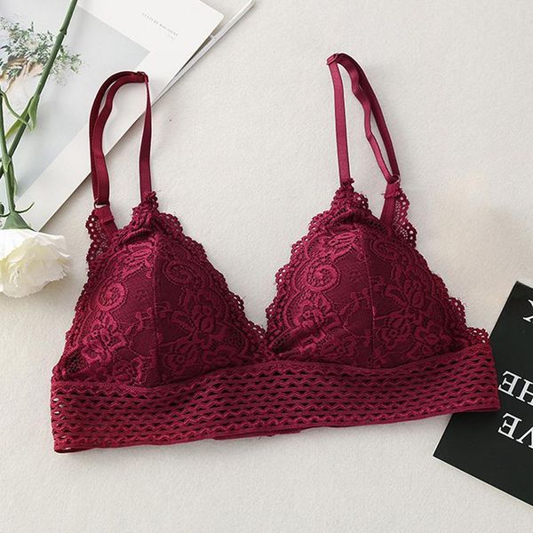 bras deep v for women lace floral bra push up lingerie wire bralette seamless underwear intimates 3 colors, Red;black
bras deep v for women lace floral bra push up lingerie wire bralette seamless underwear intimates 3 colors, Red;black