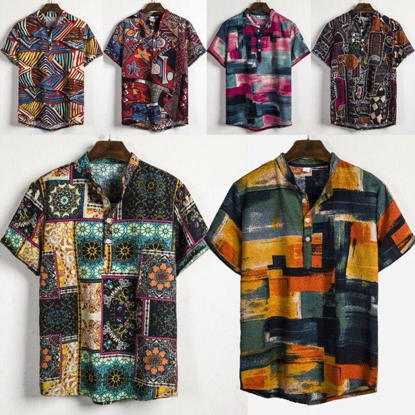 new fashion men linen short sleeve shirt summer hawaii floral loose casual v-neck shirts top, White;black
new fashion men linen short sleeve shirt summer hawaii floral loose casual v-neck shirts top, White;black