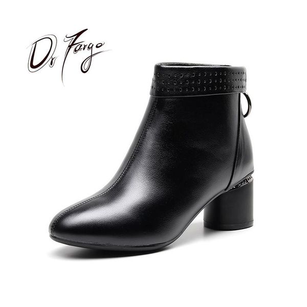 drfargo winter ankle boots for women block high heel warm plush black zip boots soft comfortable dress shoes for women 101-932
drfargo winter ankle boots for women block high heel warm plush black zip boots soft comfortable dress shoes for women 101-932