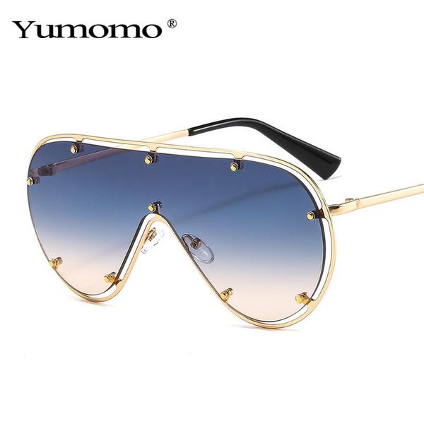sunglasses oversized pilot luxury female steampunk metal rivet sun glasses women men fashion one piece shades uv400, White;black
sunglasses oversized pilot luxury female steampunk metal rivet sun glasses women men fashion one piece shades uv400, White;black