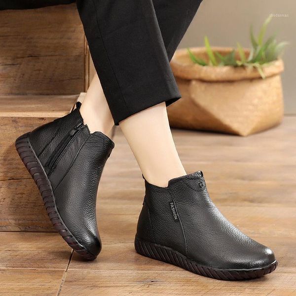 boots anti-slip sonw for women genuine leather winter shoes female ankle 2021 classic style1, Black
boots anti-slip sonw for women genuine leather winter shoes female ankle 2021 classic style1, Black