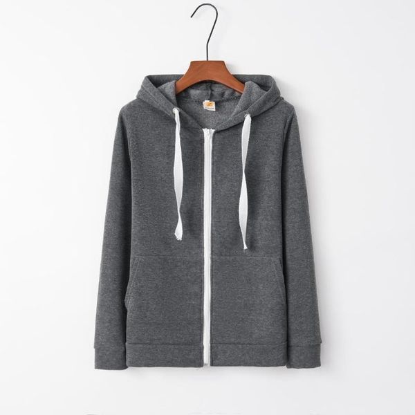 2018 fashion women solid color sweatshirts zipper hooded long sleeve ladies hoodie women sweatshirts1, Black
2018 fashion women solid color sweatshirts zipper hooded long sleeve ladies hoodie women sweatshirts1, Black