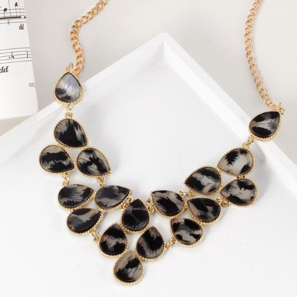 2020 fashion power gold chain statement necklace & pendants vintage leopard drop beads collar choker necklace for women jewelry1, Golden;silver
2020 fashion power gold chain statement necklace & pendants vintage leopard drop beads collar choker necklace for women jewelry1, Golden;silver