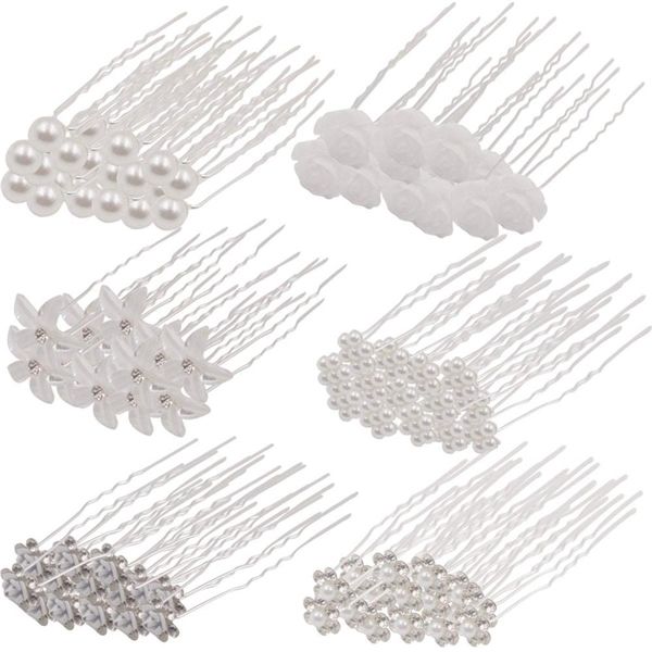 120 pieces wedding bridal pins, flower crystal rhinestone pins hair accessories for wedding,prom, party q1218, White;golden
120 pieces wedding bridal pins, flower crystal rhinestone pins hair accessories for wedding,prom, party q1218, White;golden