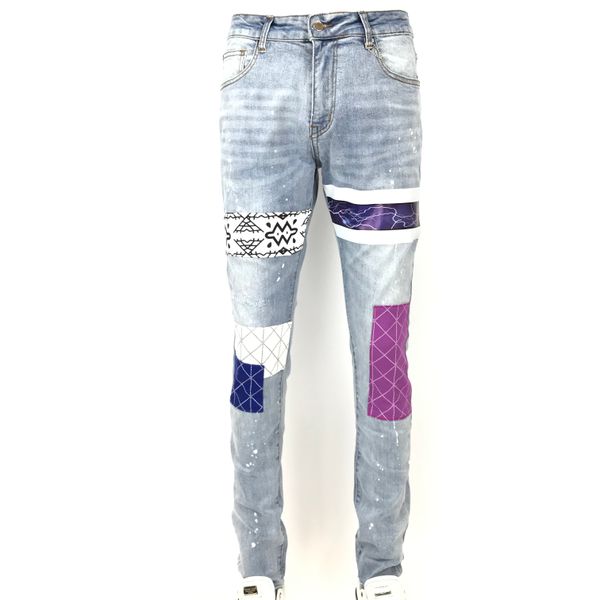 cool pencil tattered stretch slim fit hop hop pants with holes fashion ladies men's jeans skinny stretch pant am17, Blue
cool pencil tattered stretch slim fit hop hop pants with holes fashion ladies men's jeans skinny stretch pant am17, Blue