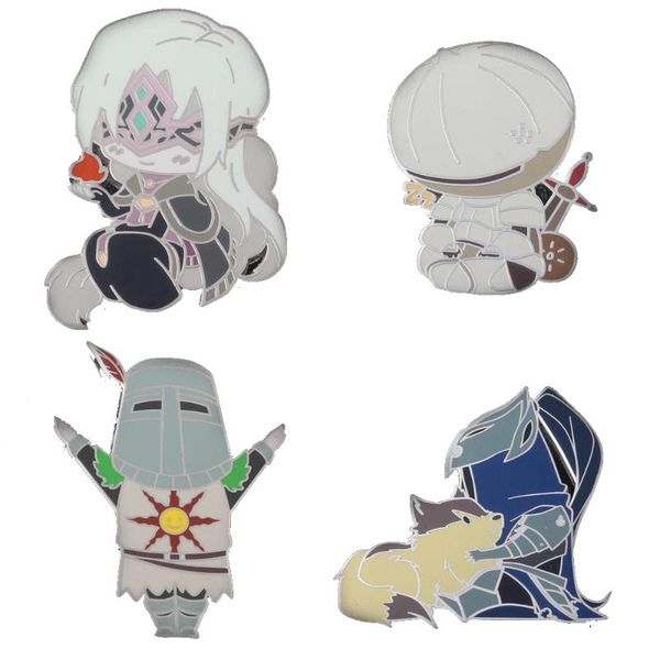 pins, brooches zxmj game dark souls 3 brooch knight of darkness pin badge cartoon figure solaire astora artorias charm jewelry, Gray
pins, brooches zxmj game dark souls 3 brooch knight of darkness pin badge cartoon figure solaire astora artorias charm jewelry, Gray