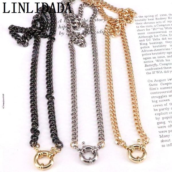 chains 5pcs trendy jewelry mix color plated chunky curb chain choker necklace women cuban link 2021, Silver
chains 5pcs trendy jewelry mix color plated chunky curb chain choker necklace women cuban link 2021, Silver