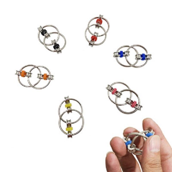 fidget cubes decompression chain stainless steel ring vent toy decompression bicycle chain keychain
fidget cubes decompression chain stainless steel ring vent toy decompression bicycle chain keychain