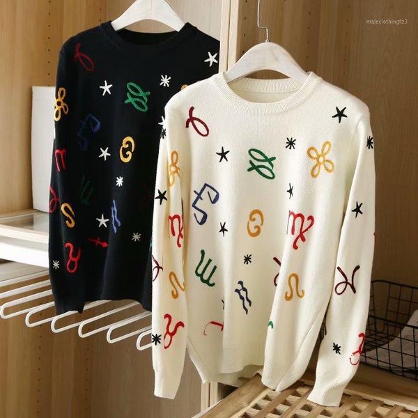 women's sweaters high quliaty women sweater 2021 fashion o-neck floral print long sleeve knitted pullover ladies winter thick warm whit, White;black
women's sweaters high quliaty women sweater 2021 fashion o-neck floral print long sleeve knitted pullover ladies winter thick warm whit, White;black