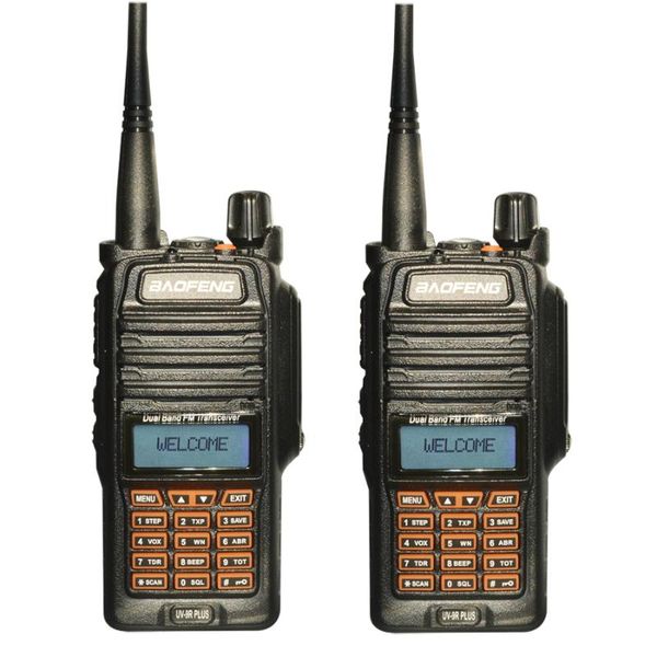 2pcs/set baofeng uv-9r plus ip67 waterproof dust proof high power 10w walkie talkie uhf vhf radio fm transceiver radio station
2pcs/set baofeng uv-9r plus ip67 waterproof dust proof high power 10w walkie talkie uhf vhf radio fm transceiver radio station