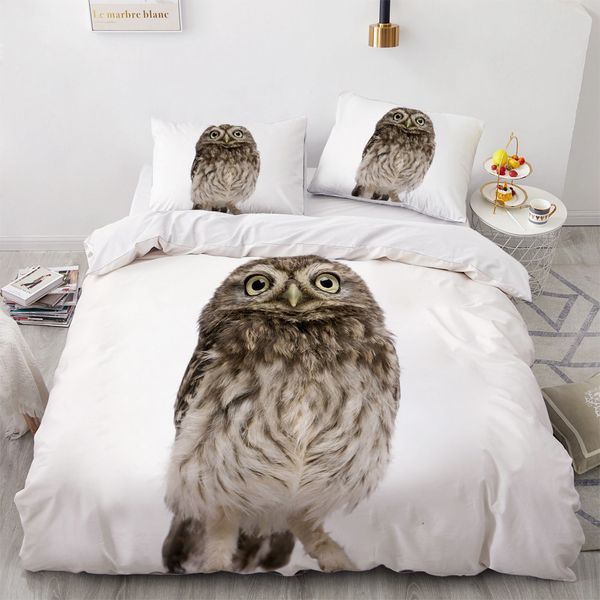 3d bedding sets animal owl duvet quilt cover set comforter bed linen pillowcase king queen full peacock 230*230 203*230 duvet cover
3d bedding sets animal owl duvet quilt cover set comforter bed linen pillowcase king queen full peacock 230*230 203*230 duvet cover