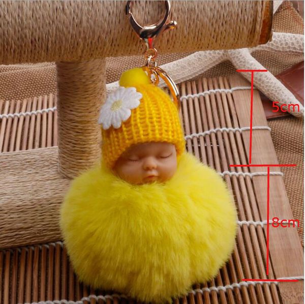 sleeping keychains pompom winter baby doll cute fluffy soft faux fur ball pendant key chain car keyring cellphone charm, Silver
sleeping keychains pompom winter baby doll cute fluffy soft faux fur ball pendant key chain car keyring cellphone charm, Silver