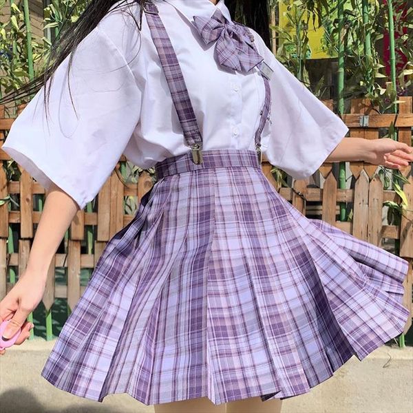 girls summer high waist pleated skirts purple black gothic harajuku mini plaid skirt women jk uniform students clothes y2k
girls summer high waist pleated skirts purple black gothic harajuku mini plaid skirt women jk uniform students clothes y2k