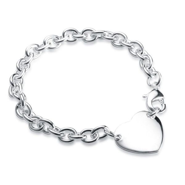 charm bracelets hermosa heart chain links bracelet for women wholesale 9'' fashion love gift, Golden;silver
charm bracelets hermosa heart chain links bracelet for women wholesale 9'' fashion love gift, Golden;silver