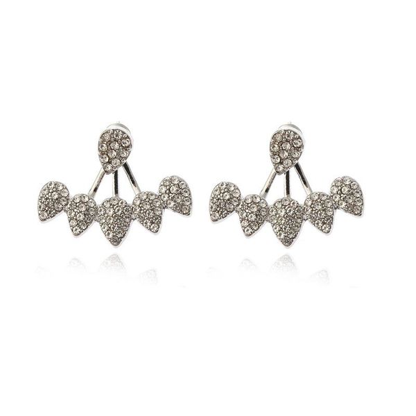 stud korean style 5 water drops design earrings for women ladies gift sparkling rhinestone ear fashion female jewelry, Golden;silver
stud korean style 5 water drops design earrings for women ladies gift sparkling rhinestone ear fashion female jewelry, Golden;silver