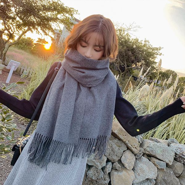 solid color scarf british style scarf for women fall / winter 2021 new fashion warm scarf tassel shawl multi color klwe, Blue;gray
solid color scarf british style scarf for women fall / winter 2021 new fashion warm scarf tassel shawl multi color klwe, Blue;gray