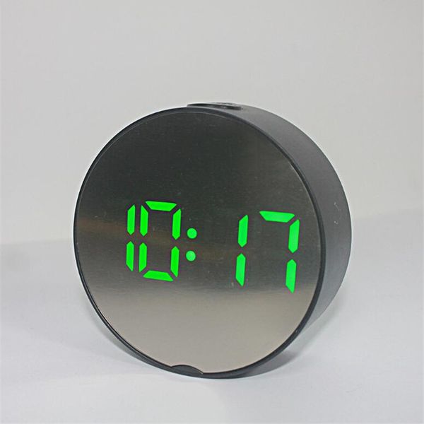 mirror led table clock digital watch snooze time temperature display for living room bederoom home decoration
mirror led table clock digital watch snooze time temperature display for living room bederoom home decoration