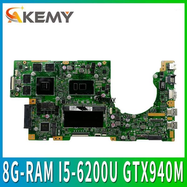 K501UW Laptop motherboard for ASUS K501UQ K501U Test original mainboard DDR3 8G-RAM -6200U GTX940M1
K501UW Laptop motherboard for ASUS K501UQ K501U Test original mainboard DDR3 8G-RAM -6200U GTX940M1