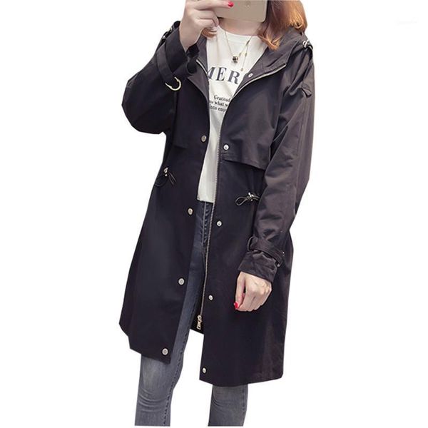 autumn winter women trench coats outwear 2020 new hooded medium long section loose office ladies trenchs coat fp13261, Tan;black
autumn winter women trench coats outwear 2020 new hooded medium long section loose office ladies trenchs coat fp13261, Tan;black