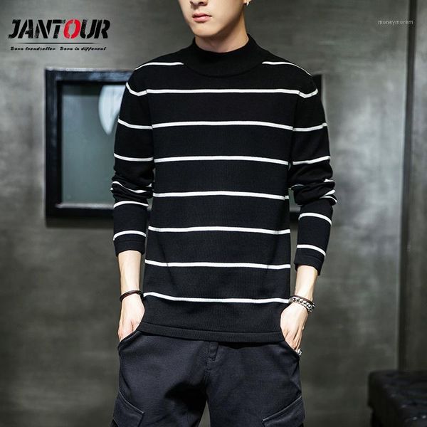 men's sweaters 2021 winter thick stripe turtleneck sweater men 100% cotton solid black red gray cuasal pullover male -3xl1, White;black
men's sweaters 2021 winter thick stripe turtleneck sweater men 100% cotton solid black red gray cuasal pullover male -3xl1, White;black
