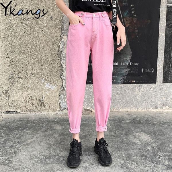 black pink white boyfriend jeans for women 2020 spring casual loose female vintage wide leg pant mom plus size chic jeans summer1, Blue
black pink white boyfriend jeans for women 2020 spring casual loose female vintage wide leg pant mom plus size chic jeans summer1, Blue