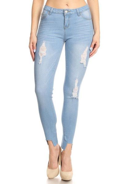women's jeans fashion minimalist skinny womens style high waisted pencil denim ripped ankle- length feminino, Blue
women's jeans fashion minimalist skinny womens style high waisted pencil denim ripped ankle- length feminino, Blue