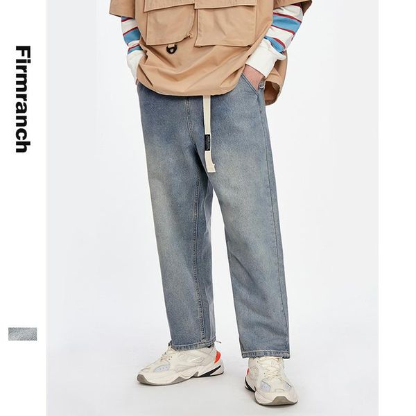 firmranch spring/summer men/women american retro blue jeans ins casual loose straight denim pants hip hop long dad trousers
firmranch spring/summer men/women american retro blue jeans ins casual loose straight denim pants hip hop long dad trousers