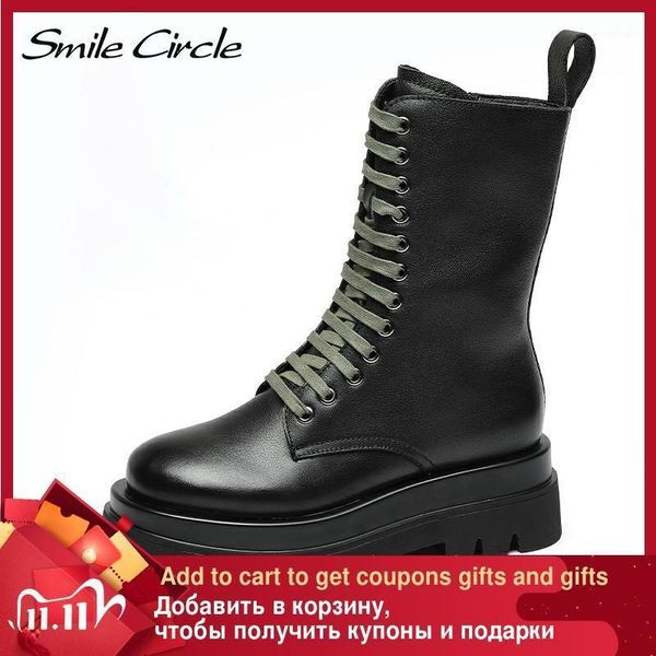 boots smile circle to the calf women genuine leather black motorcycle fashion platform high heels ladies booties1
boots smile circle to the calf women genuine leather black motorcycle fashion platform high heels ladies booties1