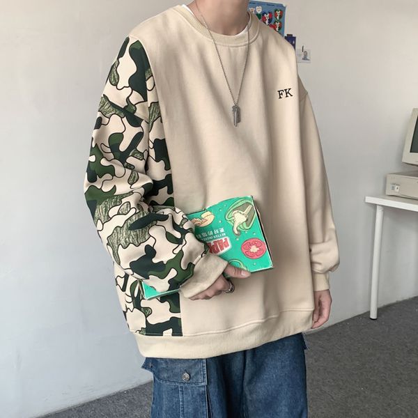 2021 new autumn hoodies around male neck in the fashionable camouflage loose hip-hop selling gray dzr5, Black
2021 new autumn hoodies around male neck in the fashionable camouflage loose hip-hop selling gray dzr5, Black