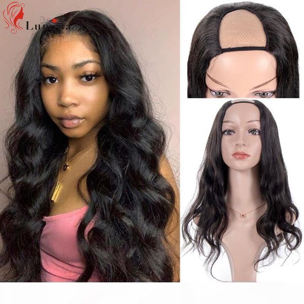 body wave u part wig human hair 180 density glueless human hair wigs brazilian virgin curly wig natural black wigs, Black;brown
body wave u part wig human hair 180 density glueless human hair wigs brazilian virgin curly wig natural black wigs, Black;brown