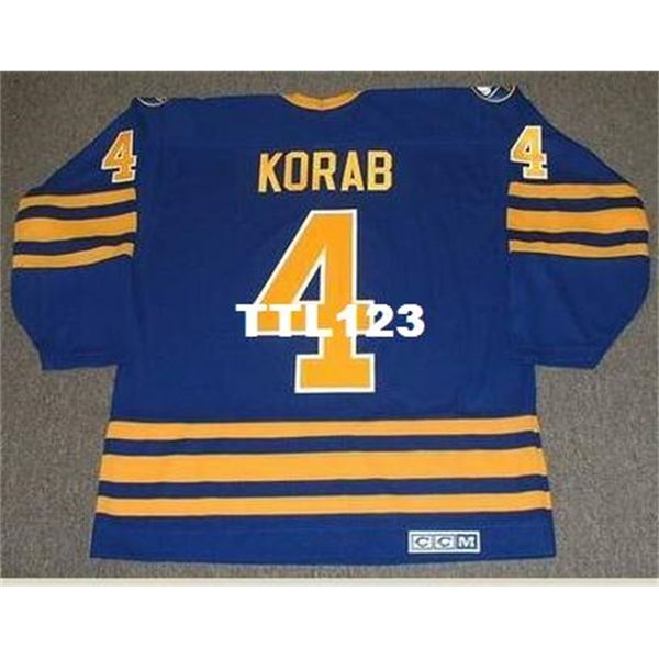 mens #4 jerry korab buffalo sabres 1978 ccm vintage retro hockey jersey or custom any name or number retro jersey, Black
mens #4 jerry korab buffalo sabres 1978 ccm vintage retro hockey jersey or custom any name or number retro jersey, Black
