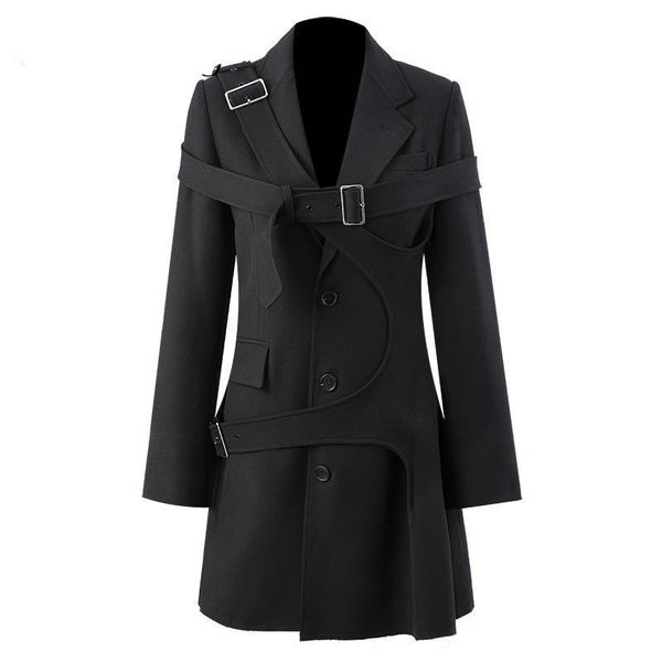 women's suits & blazers tvvovvin women blazer single breasted long sleeve ladies black coat with asymmetric belt irregular suit 21h2, White;black
women's suits & blazers tvvovvin women blazer single breasted long sleeve ladies black coat with asymmetric belt irregular suit 21h2, White;black