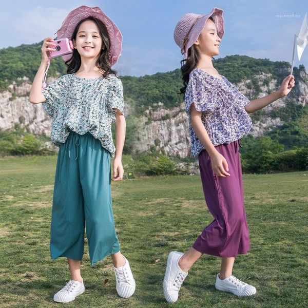 clothing sets kids clothes girls summer spring fall floral + bow pants casual tracksuit children outfits for teens1, White
clothing sets kids clothes girls summer spring fall floral + bow pants casual tracksuit children outfits for teens1, White